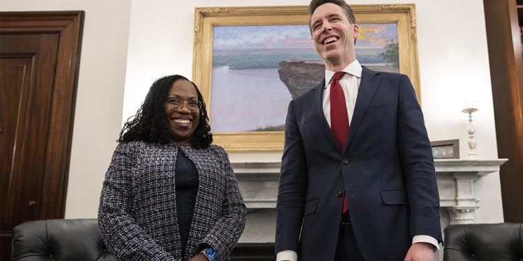 hawley's-twitter-thread-about-judge-ketanji-brown-jackson's-record-ignites-angry-firestorm