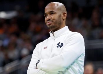 shaheen-holloway-scolds-doug-edert-for-table-jump-celebration-after-st.-peter's-win-–-insider