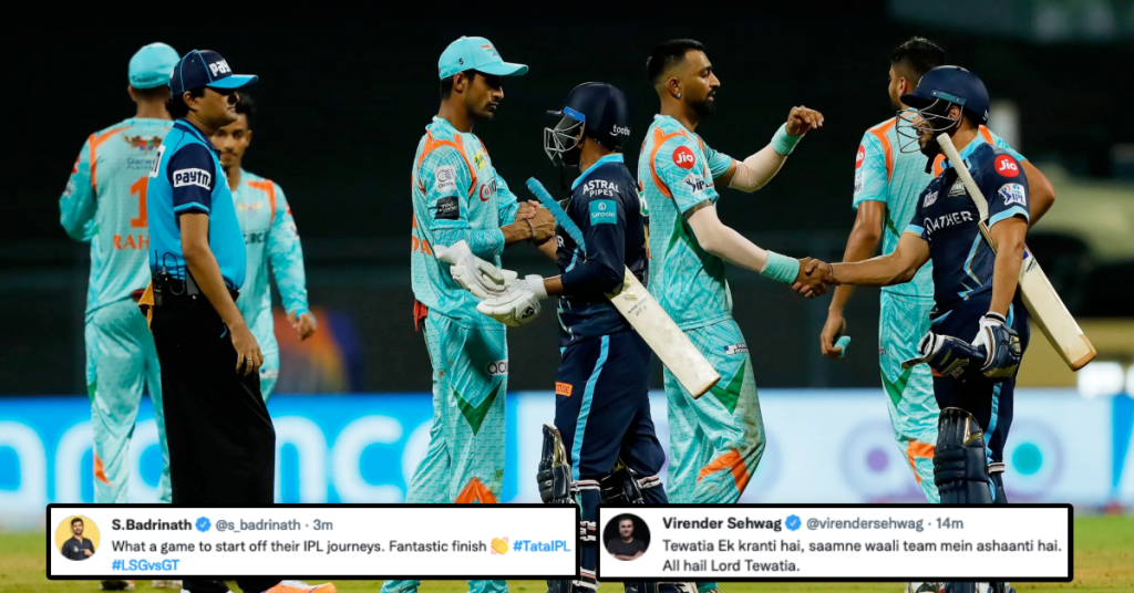 gt-vs-lsg:-twitter-reacts-as-gt-secures-victory-in-the-newcomers-battle-in-game-4-of-ipl-…