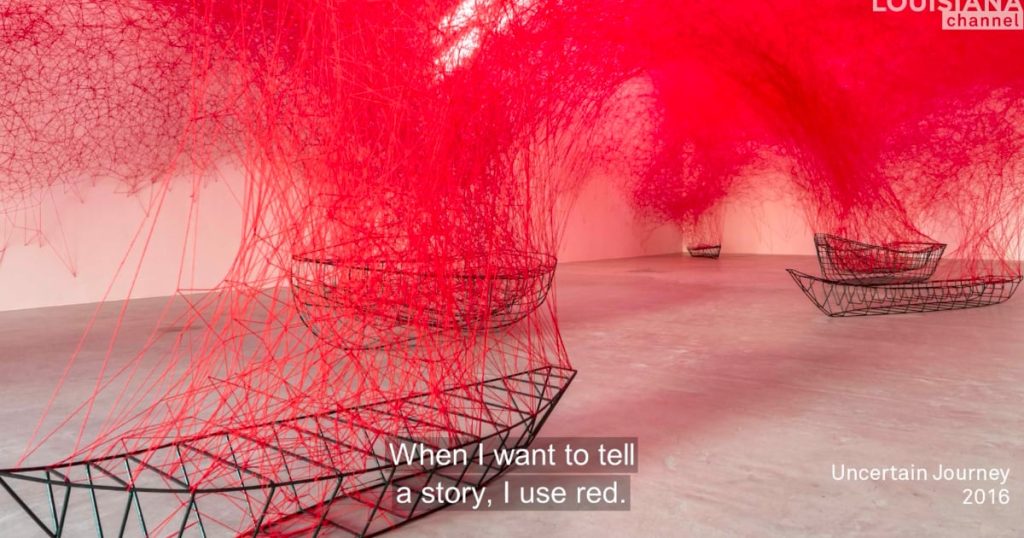 web-like-string-installations-by-chiharu-shiota-hold-tension-between-absence-and-existence