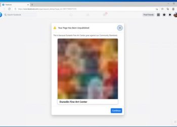 facebook-promised-to-restore-arts-center-page-that-was-wrongly-removed,-but-staff-still-can't-post