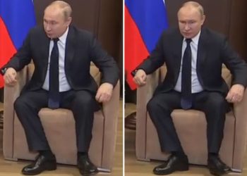 moment-grimacing-'cancer-riddled'-putin-sits-hunched-and-twitches-in-meeting-with-europe's-…