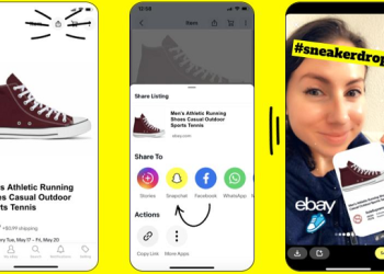 snapchat-users-can-now-share-ebay-listings-|-retail-dive