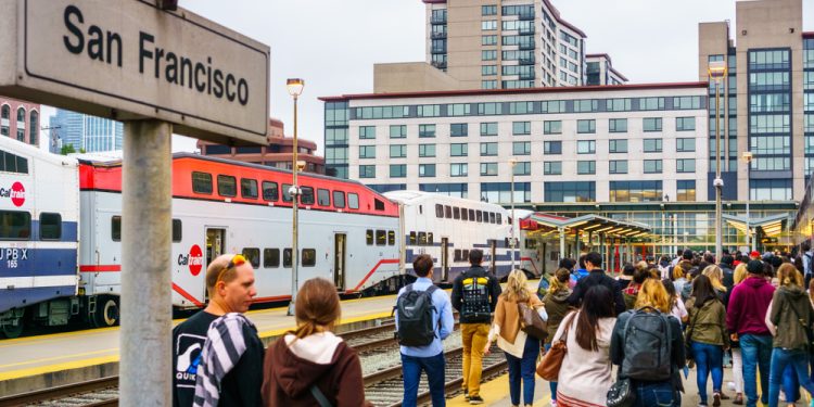 caltrain-electrification-project-faces-budget-shortfall-|-planetizen-news