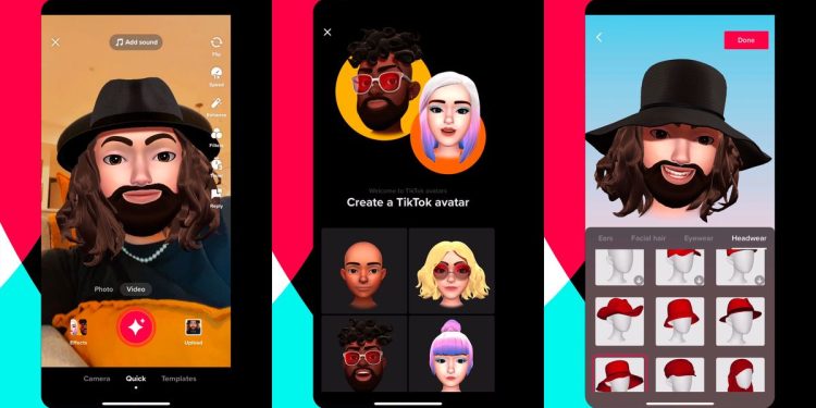 tiktok-launches-custom-avatars-to-rival-snapchat's-bitmoji-and-apple's-memoji-–-the-verge