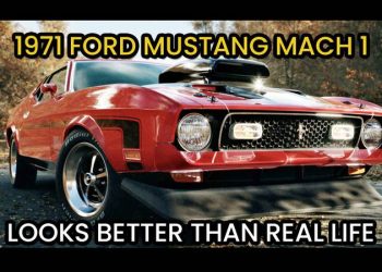 1971-ford-mustang-mach-1-rendered-in-unreal-engine-4-looks-better-than-real-life