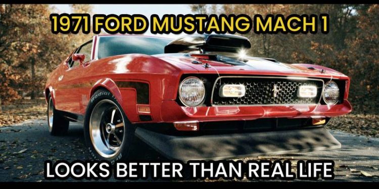 1971-ford-mustang-mach-1-rendered-in-unreal-engine-4-looks-better-than-real-life