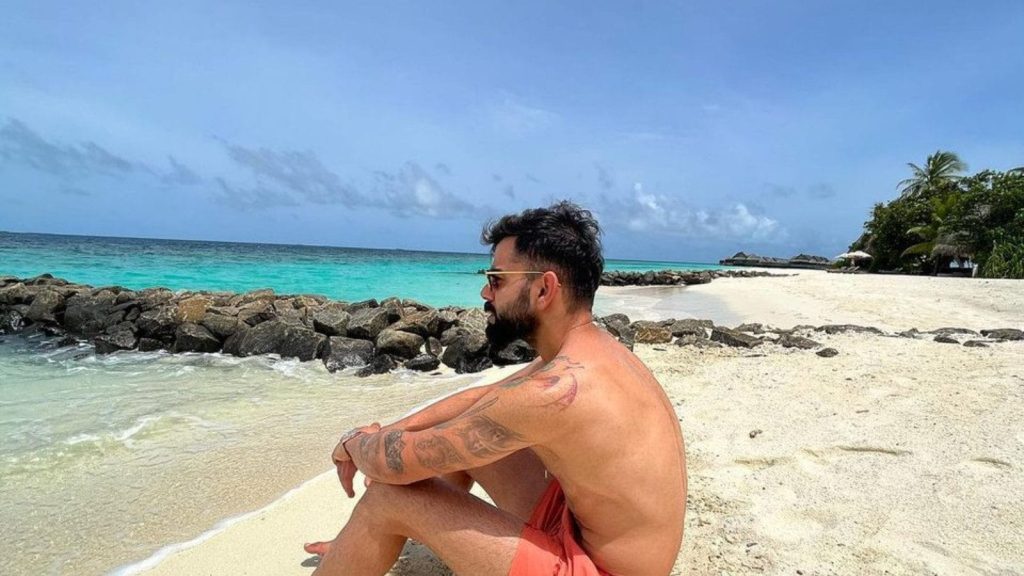 virat-kohli-chills-at-an-exotic-beach-in-latest-instagram-post-–-news18