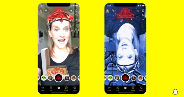 domino's-extends-'mind-ordering'-campaign-with-snapchat-ar-lenses-tied-to-stranger-things