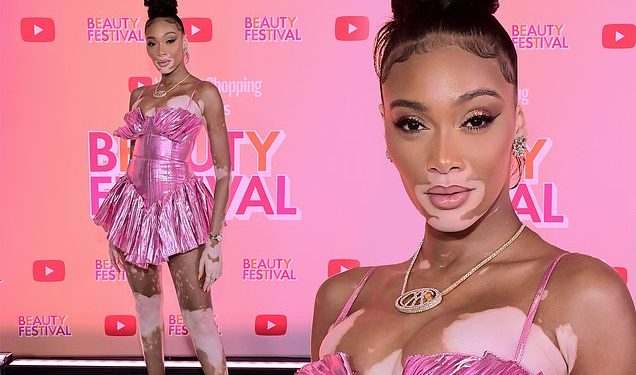 winnie-harlow-delivers-barbie-glam-during-youtube's-2022-beauty-festival-in-la