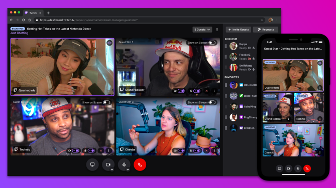 twitch's-new-guest-star-mode-will-let-anyone-turn-their-stream-into-a-talk-show-|-techcrunch