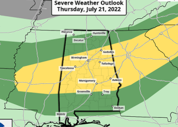 james-spann:-a-few-strong-to-severe-storms-possible-in-alabama-this-afternoon