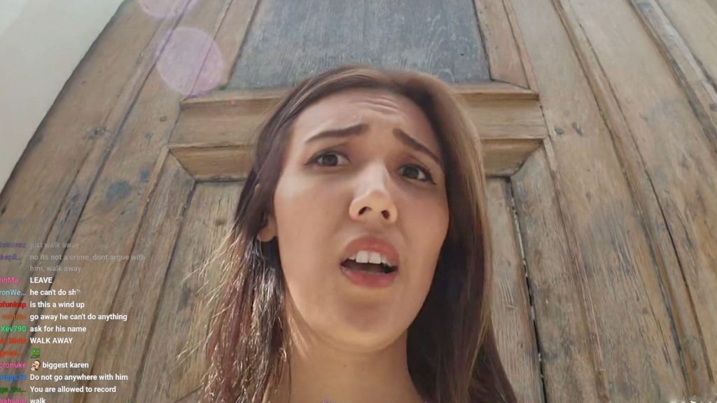 parisian-man-forcibly-stops-irl-twitch-streamer-justketh,-demands-to-take-her-to-the-police