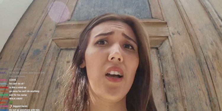 parisian-man-forcibly-stops-irl-twitch-streamer-justketh,-demands-to-take-her-to-the-police