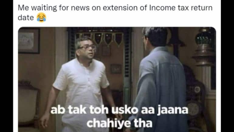 itr-filing-frenzy:-memes-flood-twitter-as-deadline-approaches-–-moneycontrol