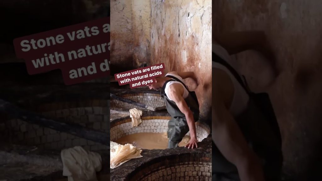 the-#chouara-tannery-in-fez,-morroco-is-the-oldest-#tannery-in-the-world.-#shorts-–-youtube