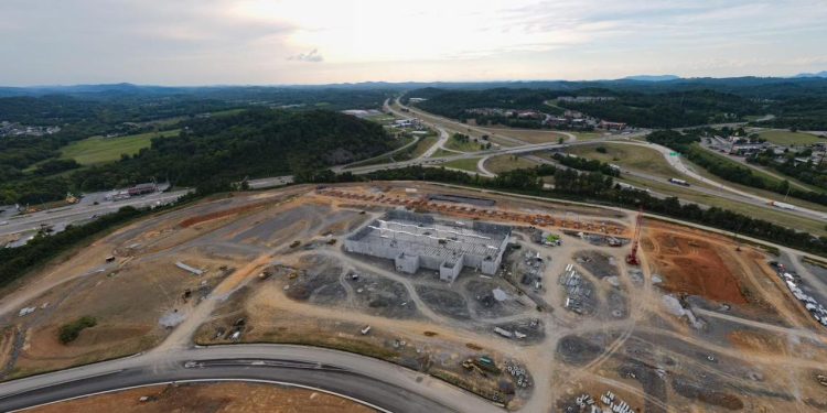 look-at-the-construction-of-the-upcoming-sevierville-buc-ee's-–-wate