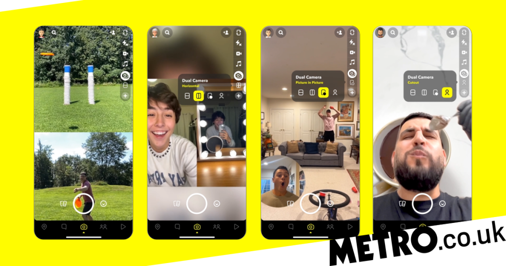 snapchat-introduces-bereal-inspired-dual-camera-feature-on-iphone-–-metro-uk