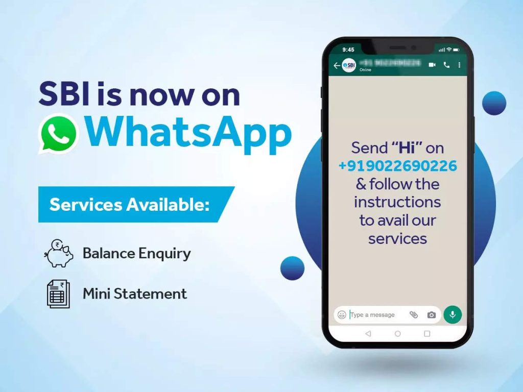 sbi-whatsapp-service-launched-—-here's-how-to-register,-check-account-balance-and-more