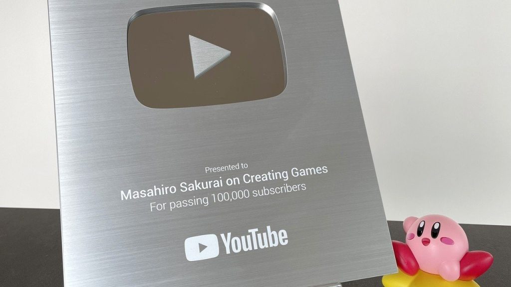random:-masahiro-sakurai-shows-off-his-silver-youtube-play-button-|-nintendo-life