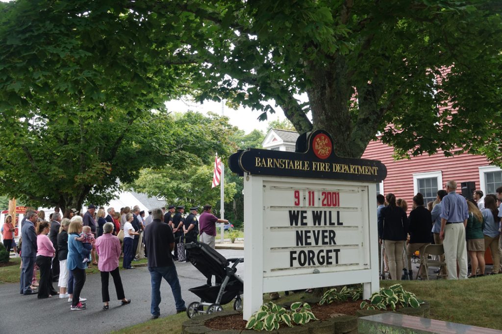 local-agencies-pause-to-remember-the-9/11-terror-attacks-21-years-later-–-capecod.com