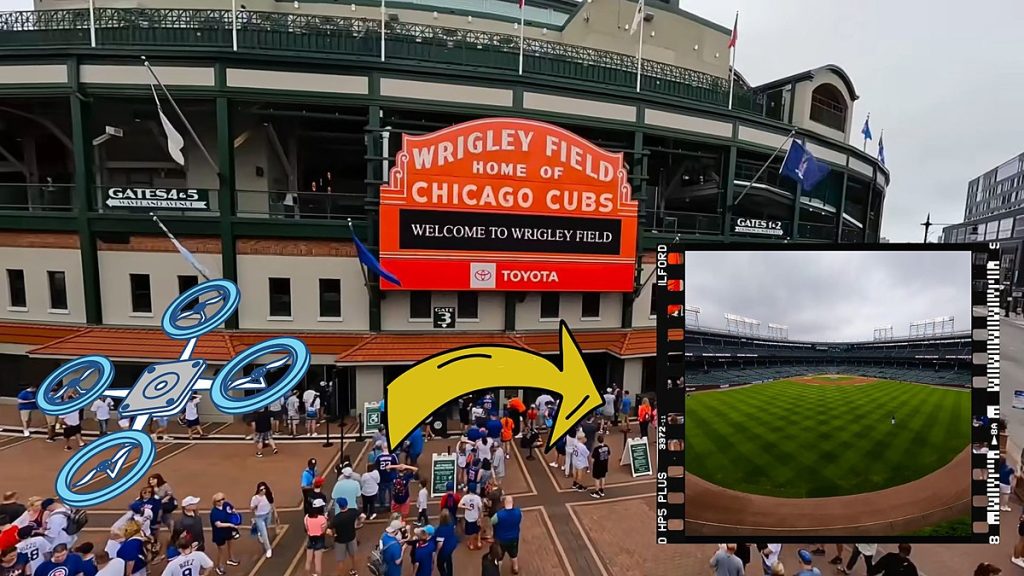 the-chicago-cubs-share-unbelievable-drone-video-of-wrigley-field-–-100.9-the-eagle