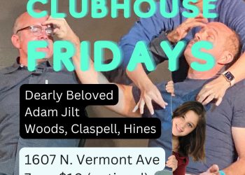 clubhouse-friday-improv-featuring-comedy-greats-will-hines,-jim-woods,-sarah-claspell-…-–-patch