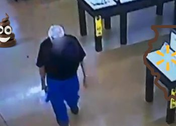 security-camera-catches-man-pooping-in-aisle-at-illinois-walmart-–-100.9-the-eagle