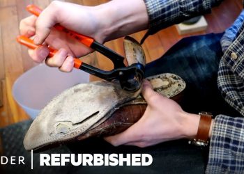 how-professionals-restore-5-different-shoe-soles-|-refurbished-|-insider-–-youtube