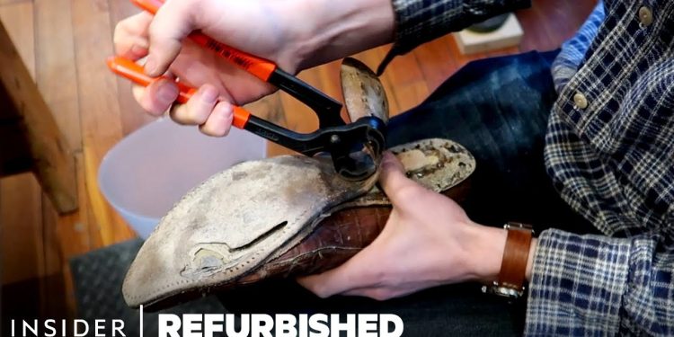 how-professionals-restore-5-different-shoe-soles-|-refurbished-|-insider-–-youtube