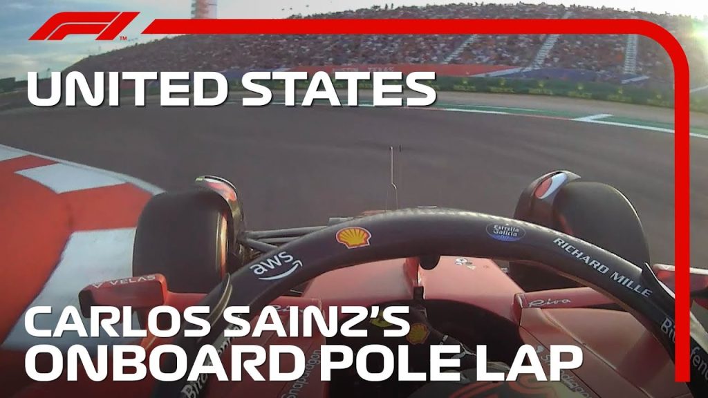 carlos-sainz's-onboard-pole-lap-|-2022-united-states-grand-prix-|-pirelli-–-youtube