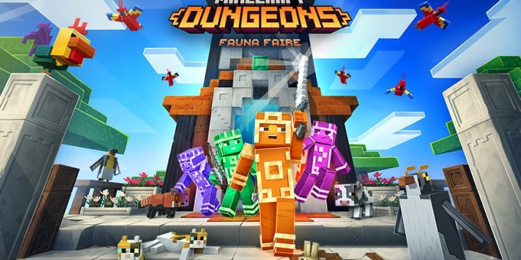 get-minecraft-dungeons'-fauna-faire-adventure-pass-for-free-with-amazon-prime