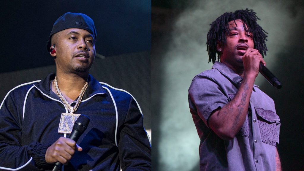 nas-and-21-savage-release-new-song-“one-mic,-one-gun”:-listen-|-pitchfork