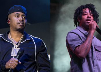 nas-and-21-savage-release-new-song-“one-mic,-one-gun”:-listen-|-pitchfork