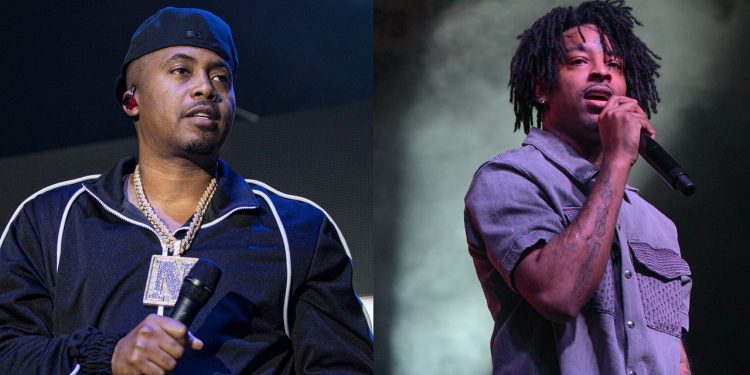 nas-and-21-savage-release-new-song-“one-mic,-one-gun”:-listen-|-pitchfork