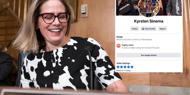 sen.-kyrsten-sinema-does-sell-clothes,-shoes-on-facebook-marketplace-–-new-york-post