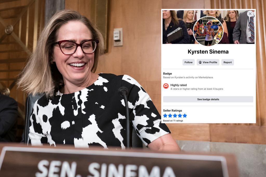 sen.-kyrsten-sinema-does-sell-clothes,-shoes-on-facebook-marketplace-–-new-york-post