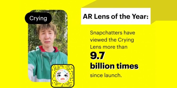 snapchat's-crying-face-filter-was-viewed-over-9-billion-times-in-2022-–-screen-rant