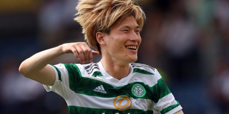 kyogo-furuhashi-sends-saturday-night-instagram-message-to-celtic-support