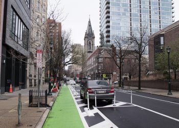 philadelphia-adds-10-miles-of-bike-lanes-in-2022-|-planetizen-news