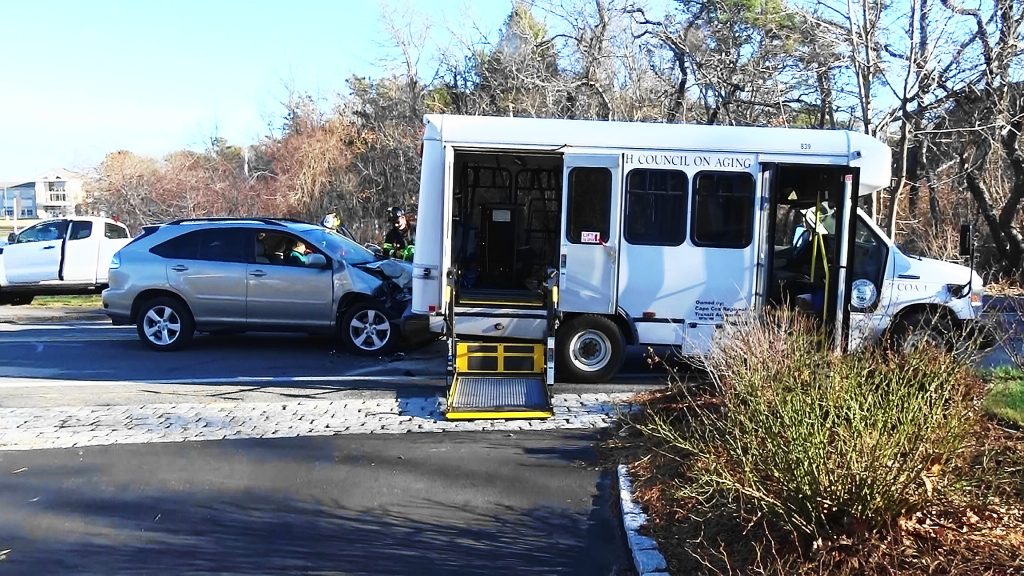 video-report:-solar-glare-suspected-after-suv-crashes-into-rear-of-harwich-council-on-aging-bus