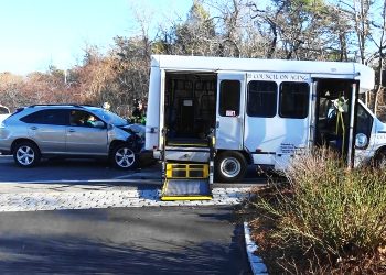 video-report:-solar-glare-suspected-after-suv-crashes-into-rear-of-harwich-council-on-aging-bus