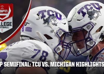 fiesta-bowl:-tcu-horned-frogs-vs.-michigan-wolverines-|-college-football-playoff