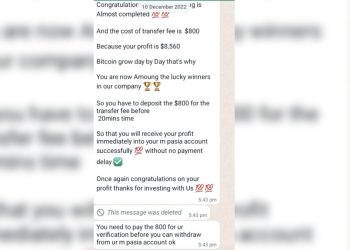 be-aware-of-fraudulent-activities-via-whatsapp-–-police-–-fijivillage