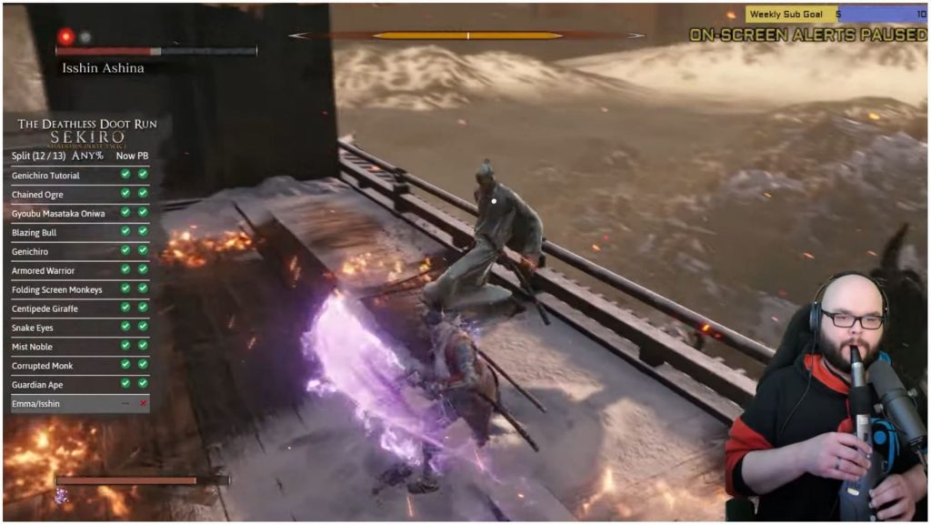 twitch-streamer-completes-deathless-run-of-sekiro:-shadows-die-twice-using-electronic-saxophone