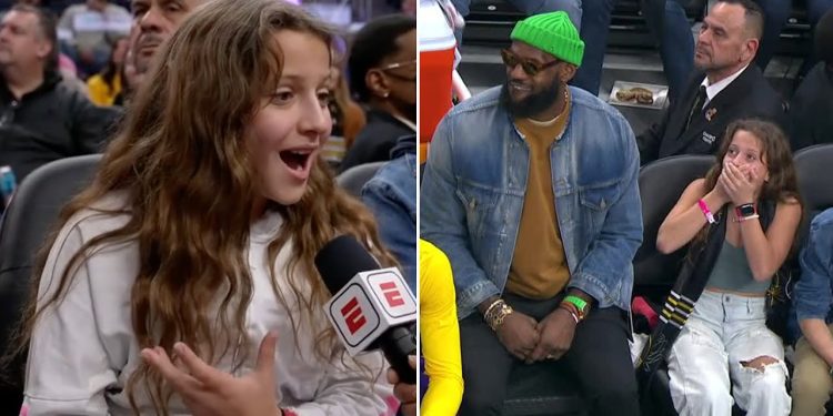 young-fan-calls-sitting-next-to-lebron-the-greatest-moment-in-her-life-|-nba-on-espn