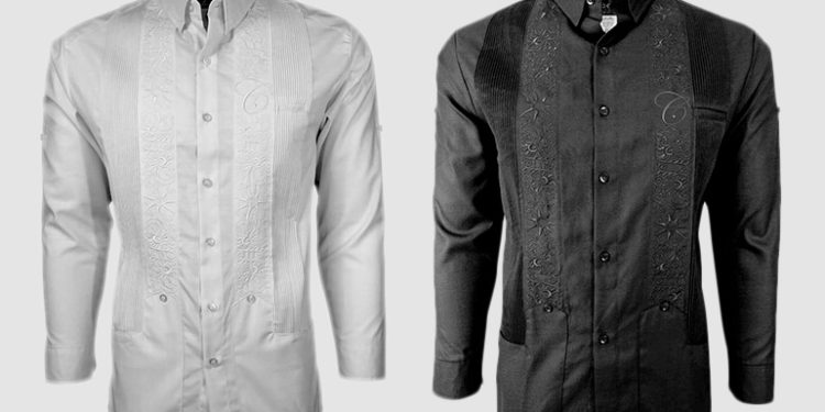 cigar-journal-branded-guayaberas-in-white-and-black