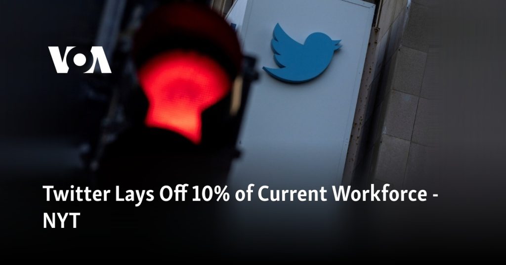 twitter-lays-off-10%-of-current-workforce-–-nyt