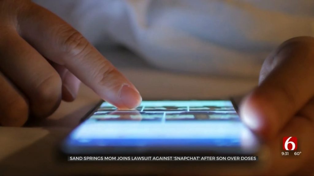 sand-springs-mom-joins-lawsuit-against-snapchat-after-son-overdoses-–-news-9