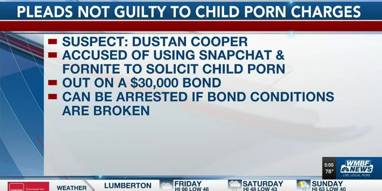 bennettsville-man-accused-of-using-snapchat,-fortnite-to-solicit-child-porn-pleads-…-–-wmbf-news